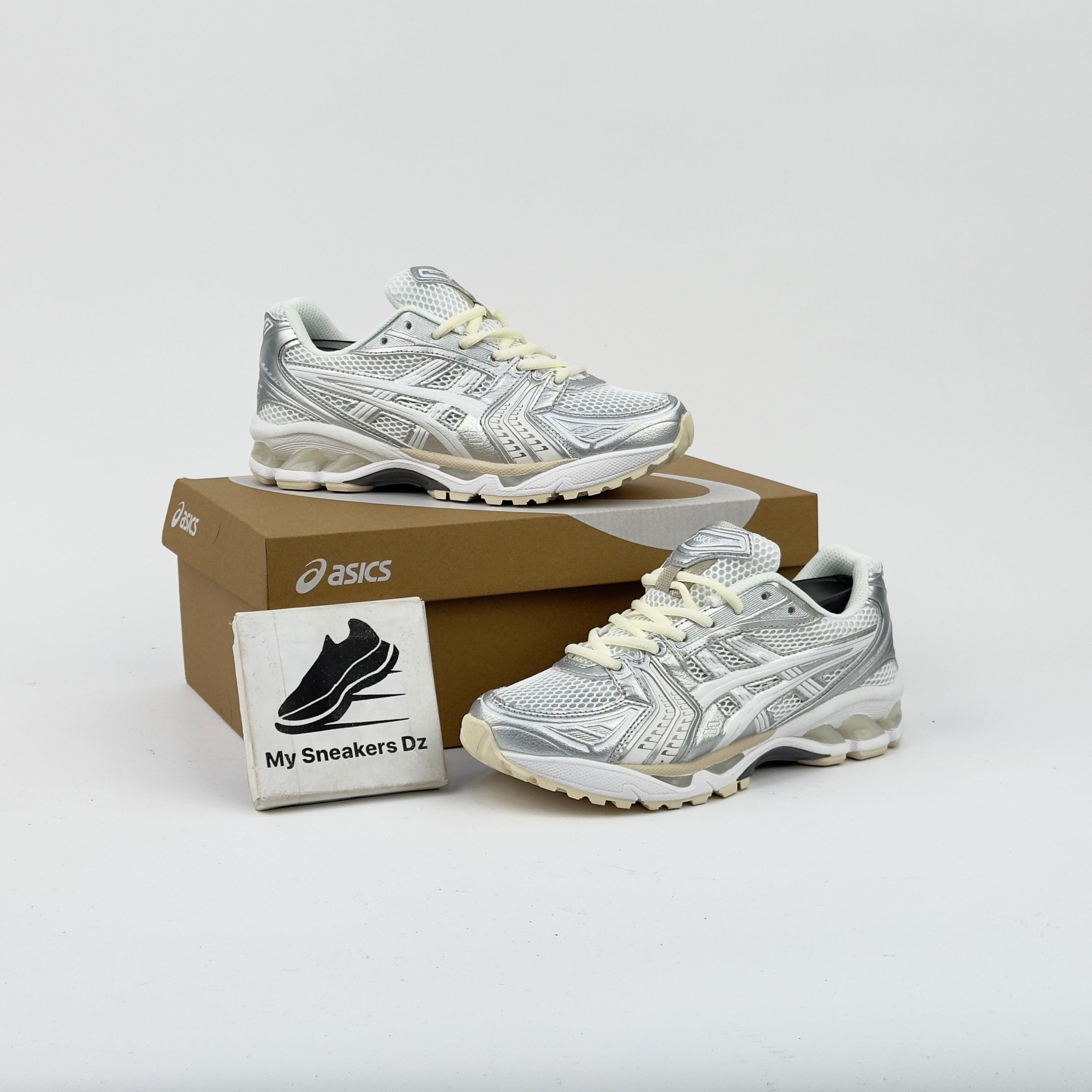 Asics kayano 14 silver beige
