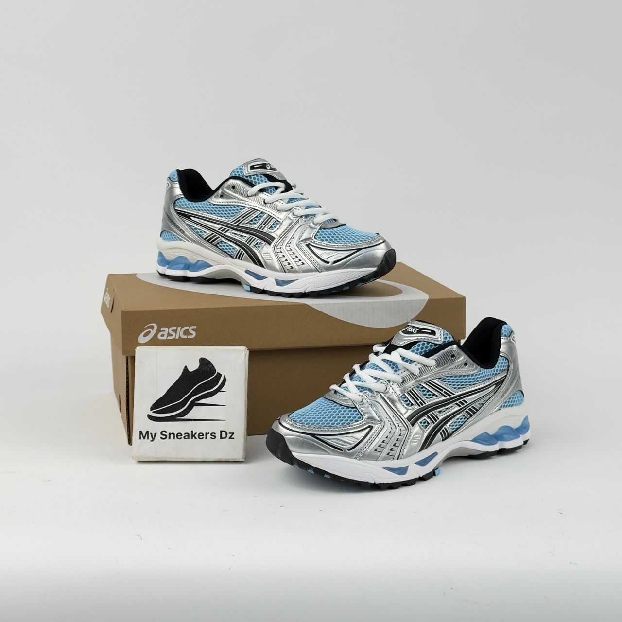 Asics kayano 14 silver blue